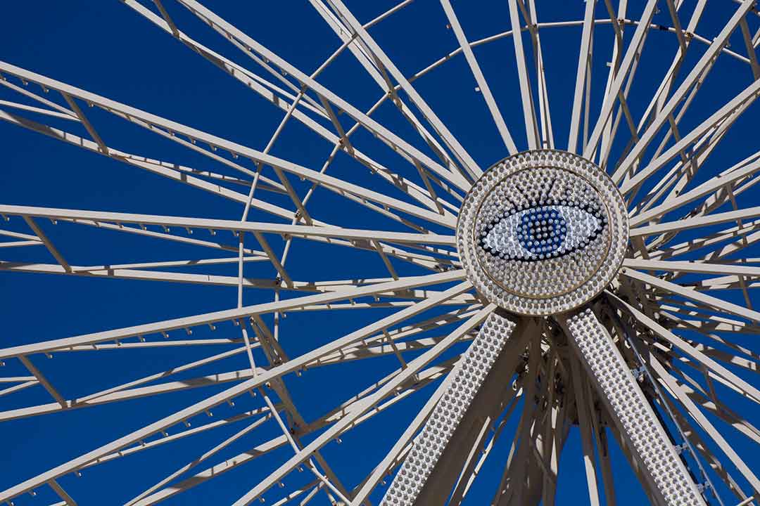 Image of Fremantle's ferris wheel