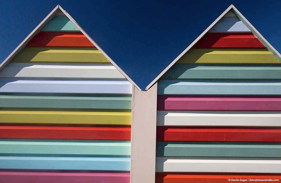 Image of Fremantle beach huts